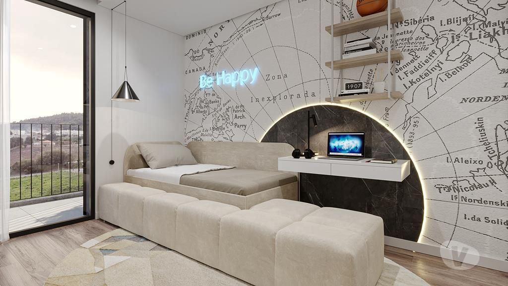 Apartamentos a venda Vila Nova de Gaia - Fotos para Apartamento T1 Novo c Varanda e Lugar de Garagem em Oliveira do