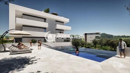 Casas e apartamentos - venda - Fotos para T3 novo em condomínio privado com piscina, jardim, ginásio e