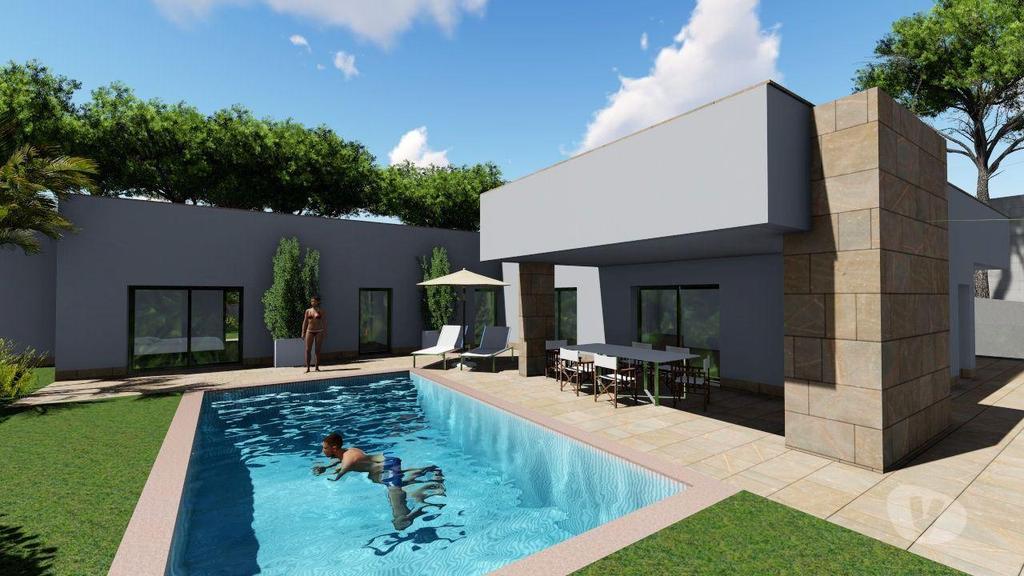 Terrenos Loulé - Fotos para Terreno com projeto aprovado em zona nobre de Quarteira