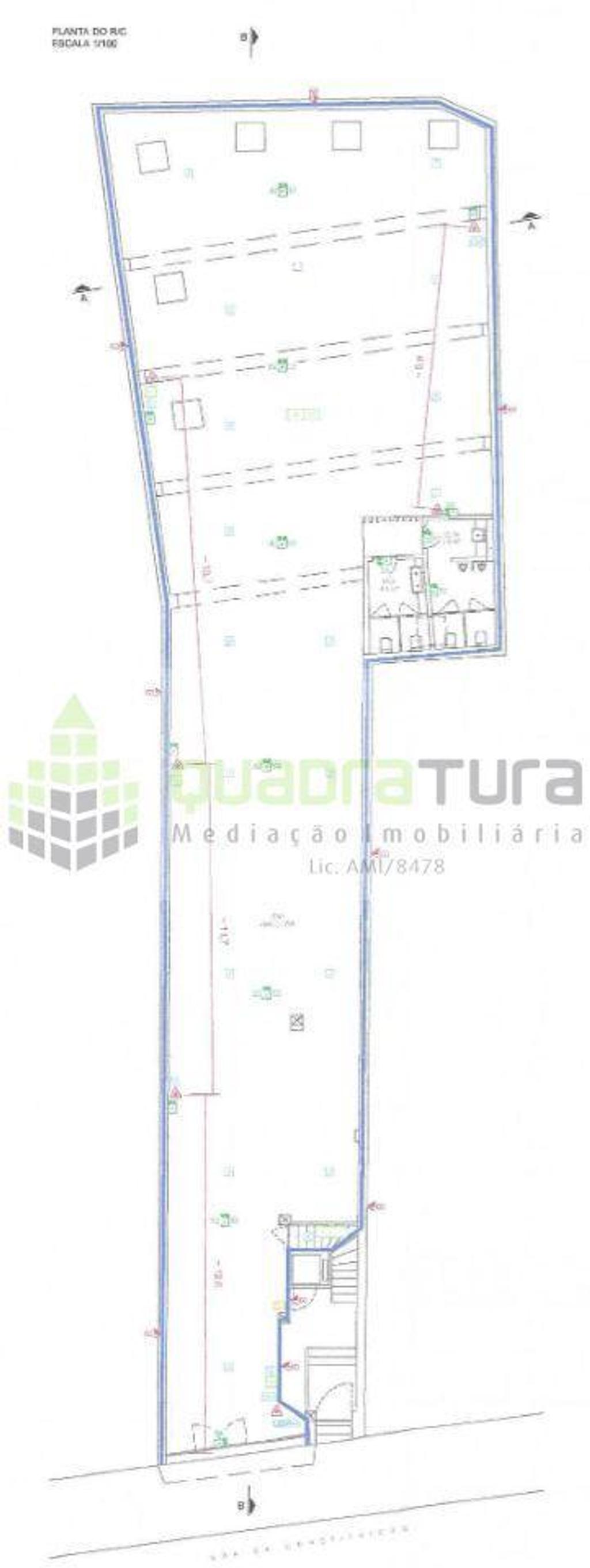 Comprar Loja Porto - Fotos para LOJA C 410m2 num só piso (Rés-do-chão) Rua da Constituição...