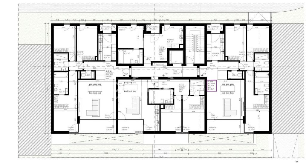 Apartamentos a venda Vagos - Fotos para Vagos-Apartamento T3 novo na Praia da Vagueira (AVR 00281)