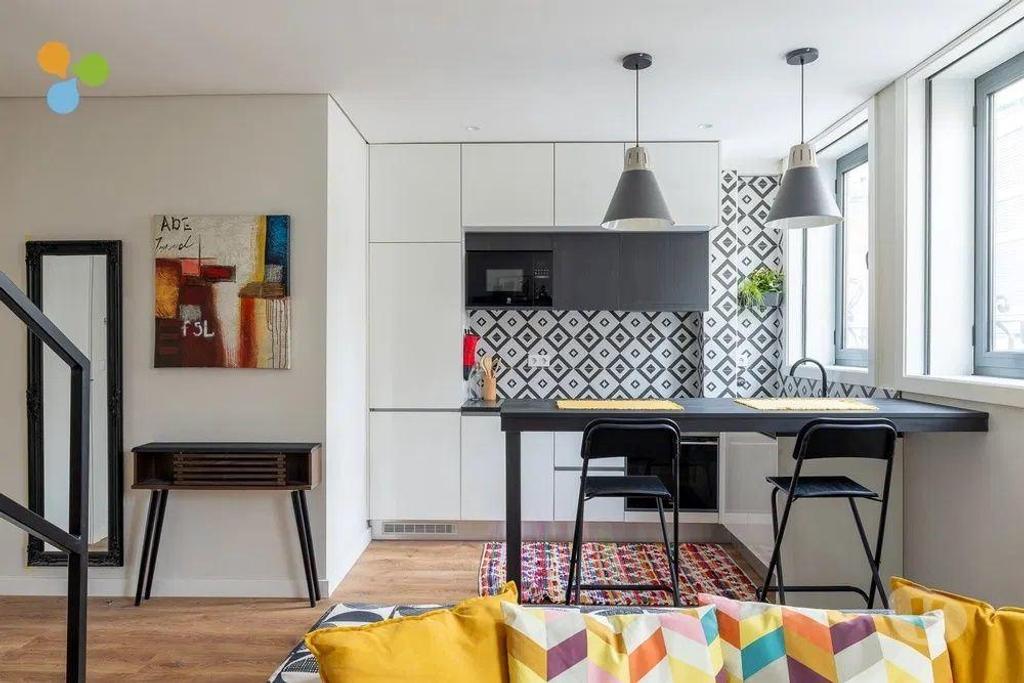 Apartamentos a venda Porto - Fotos para T2 Duplex-coz.equip.sala mobilada-NOVO-PRONTO HABITAR-Antas.