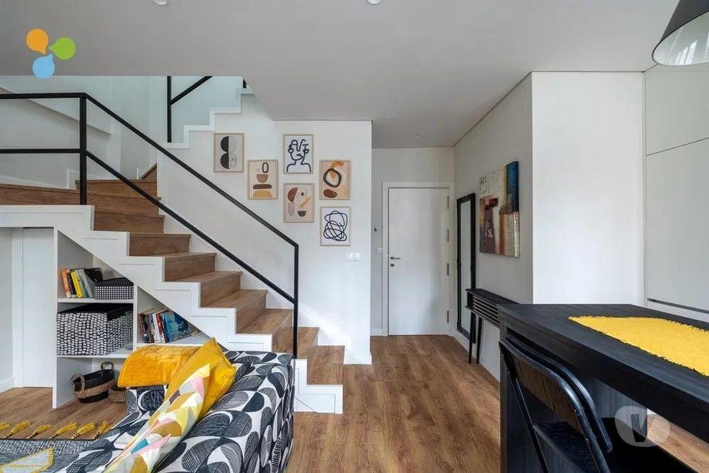 Apartamentos a venda Porto - Fotos para T2 Duplex-coz.equip.sala mobilada-NOVO-PRONTO HABITAR-Antas.