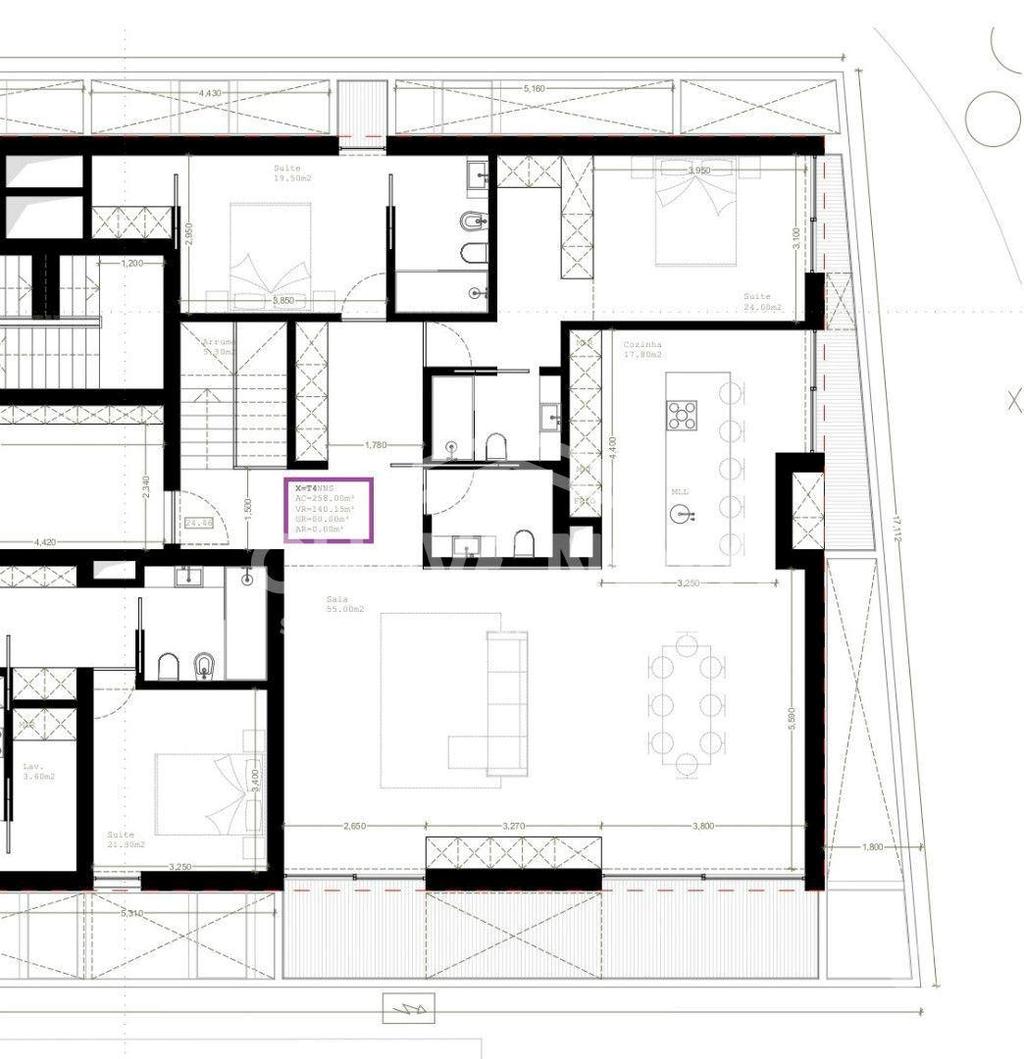 Apartamentos a venda Aveiro - Fotos para Apartamento T4 Duplex com terraço no centro da cidade de Aveiro,