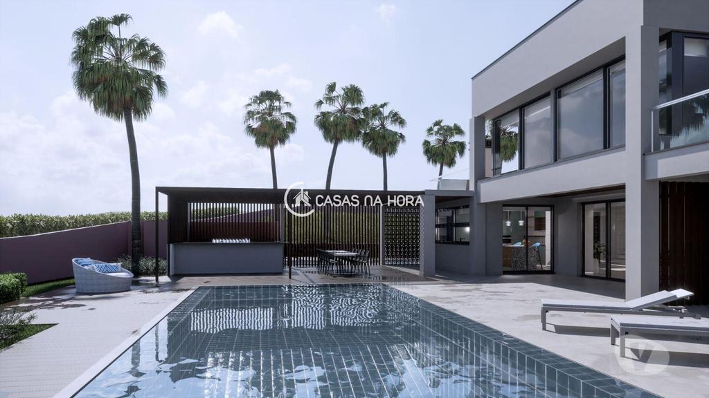 Apartamentos a venda Lagos - Fotos para Moradia de luxo T4 de arquitetura com piscina, jardim e garagem