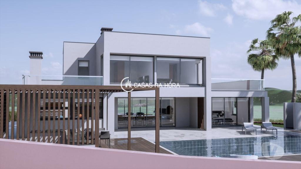 Apartamentos a venda Lagos - Fotos para Moradia de luxo T4 de arquitetura com piscina, jardim e garagem