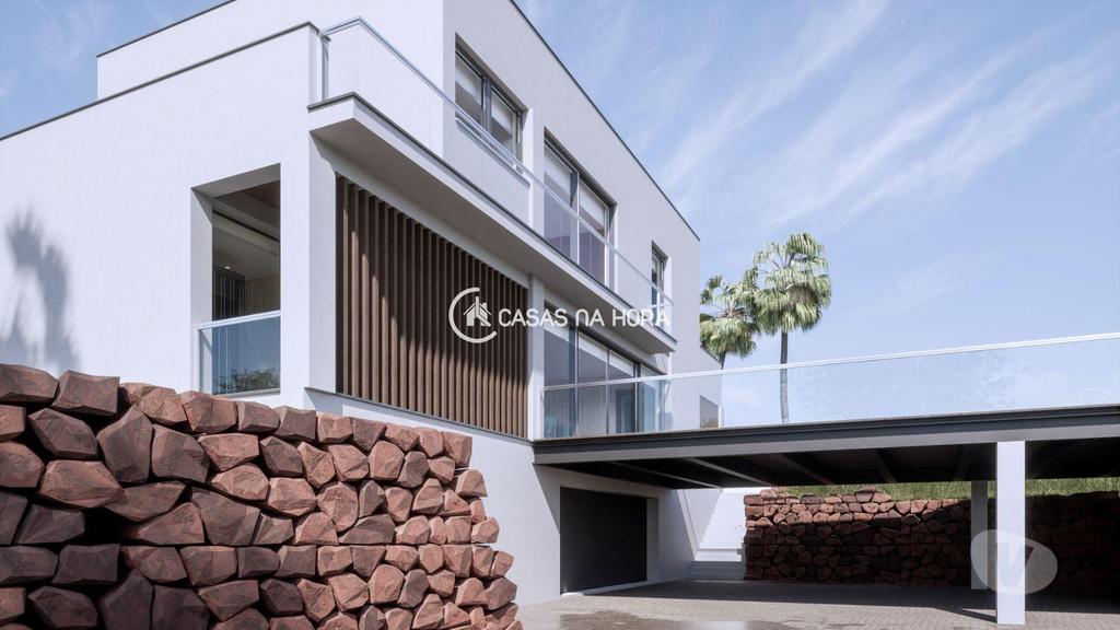 Apartamentos a venda Lagos - Fotos para Moradia de luxo T4 de arquitetura com piscina, jardim e garagem