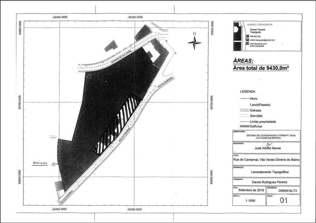 Terrenos Oliveira do Bairro - Fotos para Terreno Ideal para Construção de Moradias em Vila Verde,