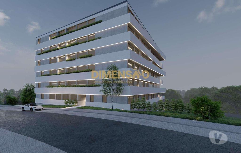 Apartamentos a venda Vila Nova de Gaia - Fotos para Apartamento T1+1 novo c Terraço para venda em Canidelo DCI114A