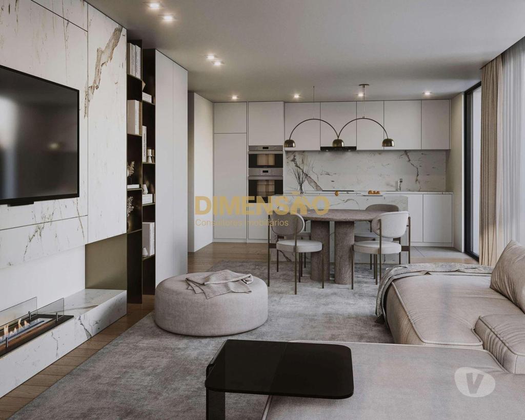 Apartamentos a venda Vila Nova de Gaia - Fotos para Apartamento T2 novo c Varanda para venda em Canidelo DCI114B