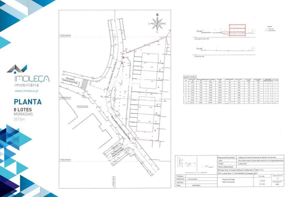 Terrenos Matosinhos - Fotos para Terreno para construção de Moradias Unifamiliares em Santa Cruz