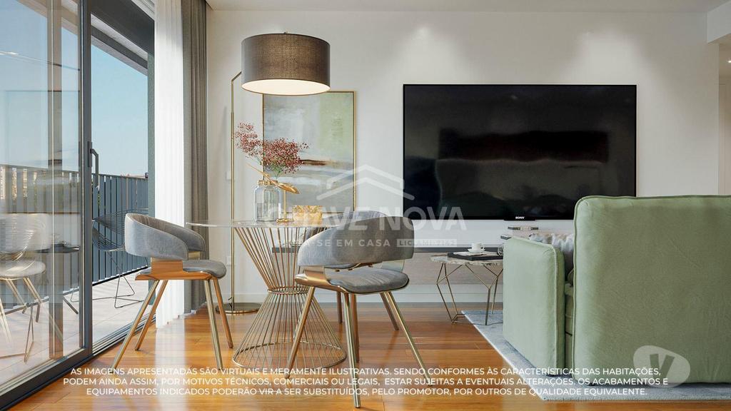 Apartamentos a venda Vila Nova de Gaia - Fotos para T1 Novo último piso com varanda lugar de garagem e arrumo