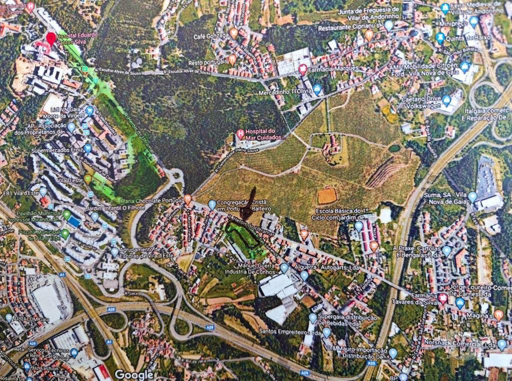 Comprar Loja Vila Nova de Gaia - Fotos para Terreno c 2 frentes - Para construção - Com 8.487m2 - Ao...