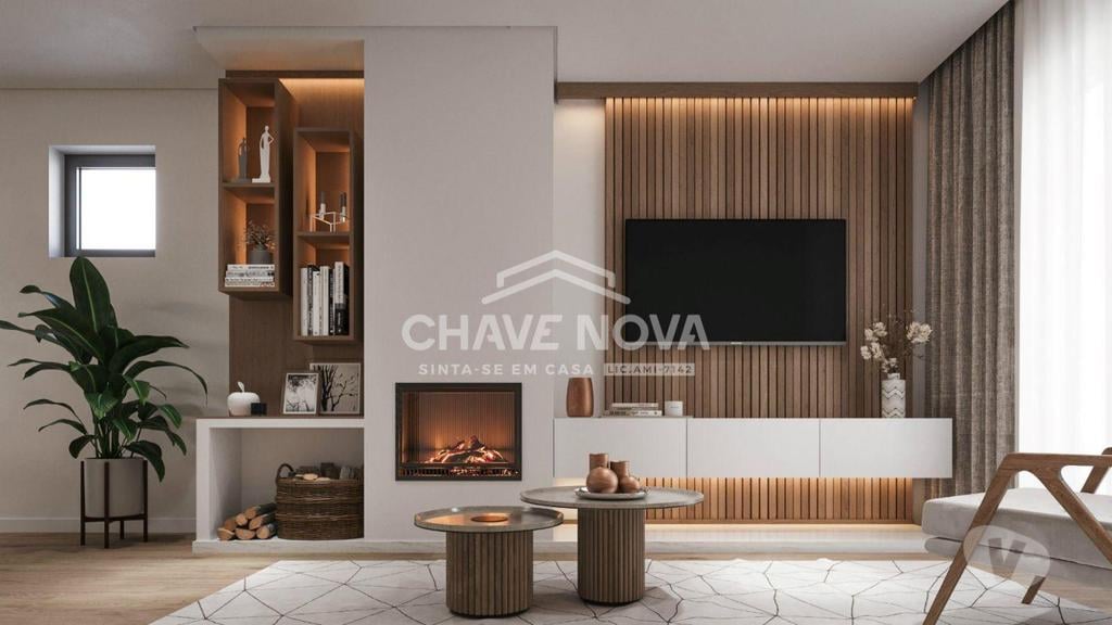 Apartamentos a venda Vila Nova de Gaia - Fotos para Moradia em Banda V3+1 Nova c Piscina na Madalena (GN 01864)