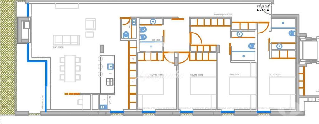 Apartamentos a venda Porto - Fotos para Porto-Apartamento T4 Novo na cidade do Porto (265-A-01461)