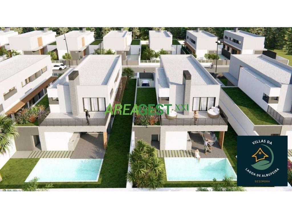 Terrenos Sesimbra - Fotos para VILLAS DA LAGOA DE ALBUFEIRA - Lote de terreno com projeto