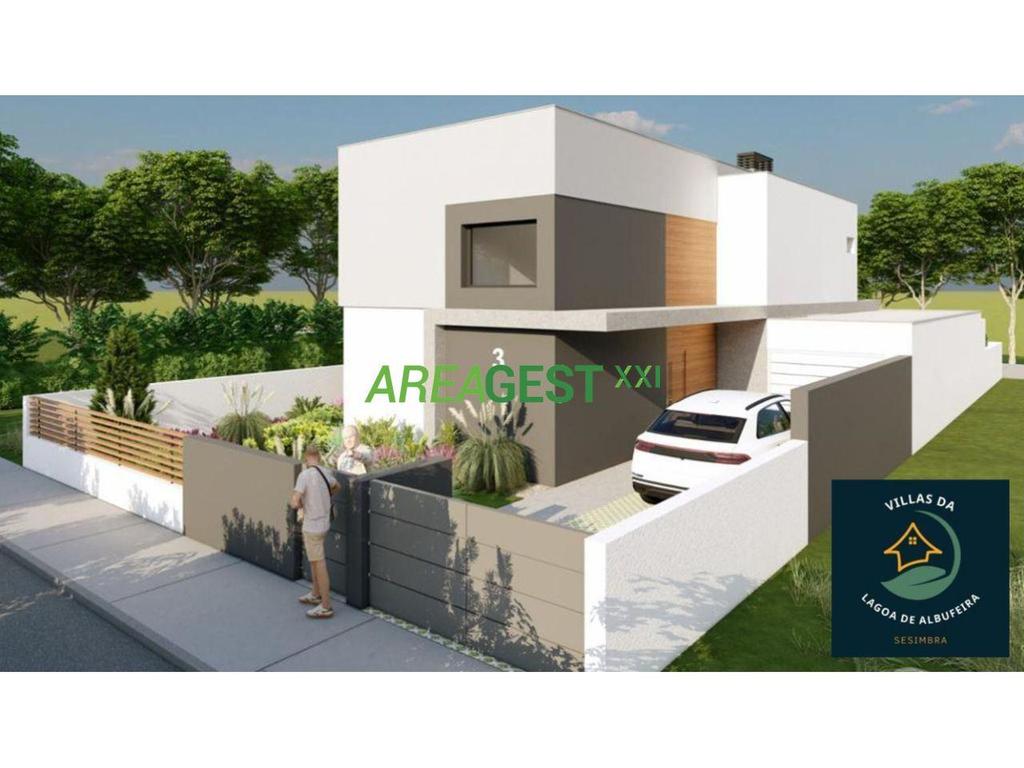 Terrenos Sesimbra - Fotos para VILLAS DA LAGOA DE ALBUFEIRA - Lote de terreno com projeto