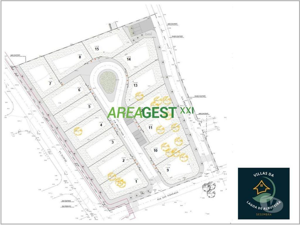 Terrenos Sesimbra - Fotos para VILLAS DA LAGOA DE ALBUFEIRA - Lote de terreno com projeto