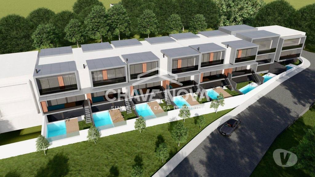 Apartamentos a venda Braga - Fotos para Braga-Moradia Unifamiliar em Banda T3+1 em Lamaçães (BRG 00033)