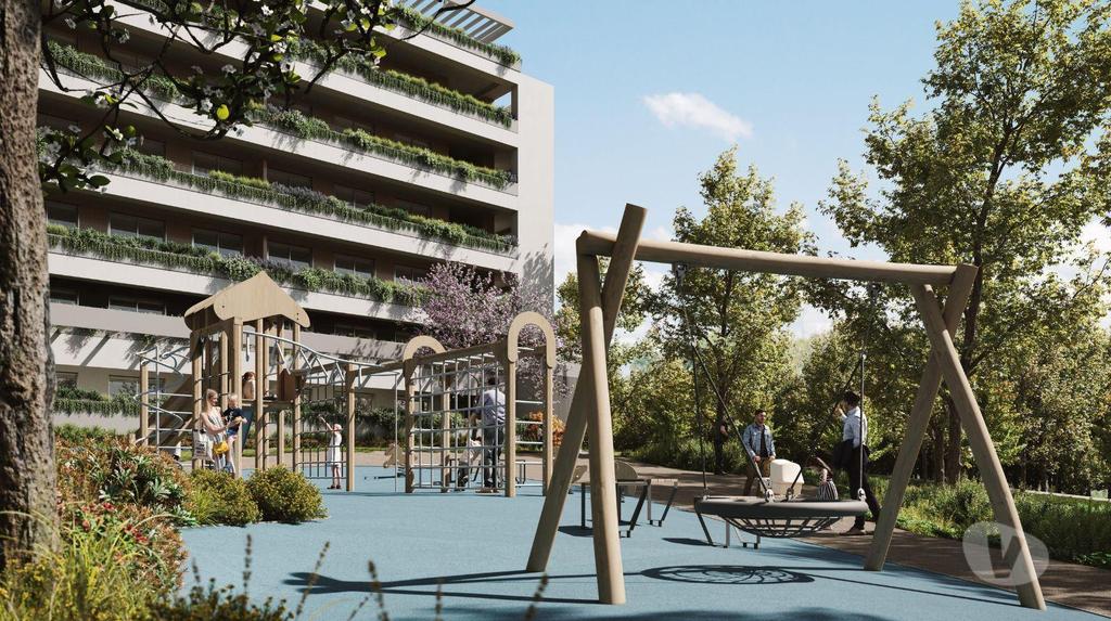 Apartamentos a venda Maia - Fotos para T1 NOVO - Empreendimento Verde Vale - Terraço e Lugar de Garagem