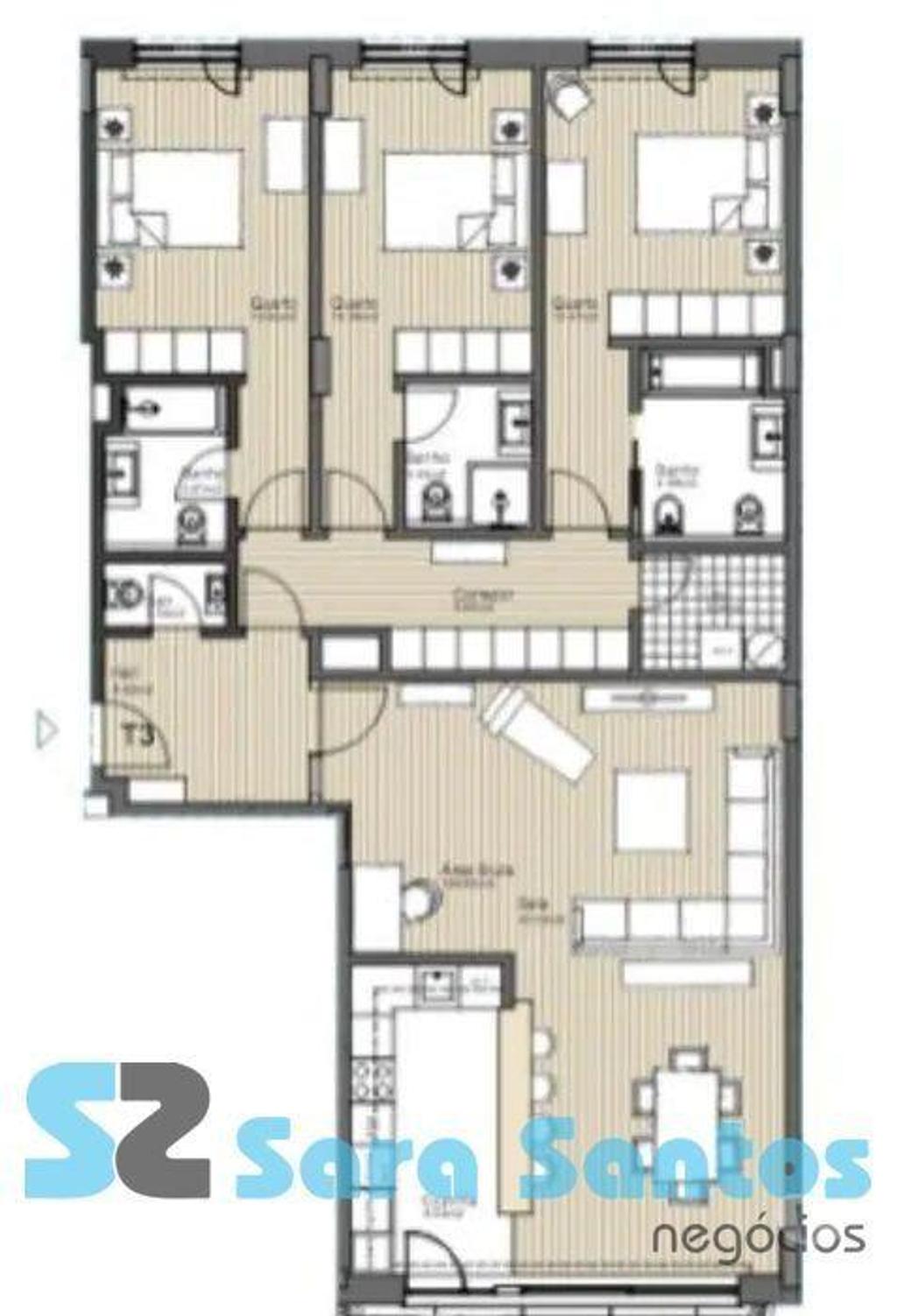 Apartamentos a venda Porto - Fotos para Porto-T3 de Luxo C Terraço junto ao Douro- Porto (SS0720)