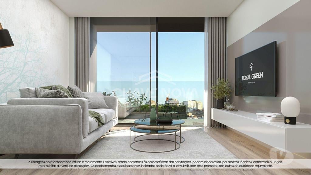 Apartamentos a venda Vila Nova de Gaia - Fotos para T1 Novo 4º piso com varanda e lugar de garagem (MAD 01719)