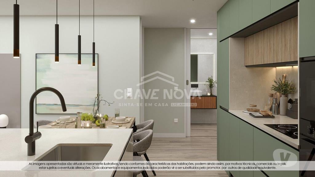 Apartamentos a venda Vila Nova de Gaia - Fotos para T1 Novo 4º piso com varanda e lugar de garagem (MAD 01719)