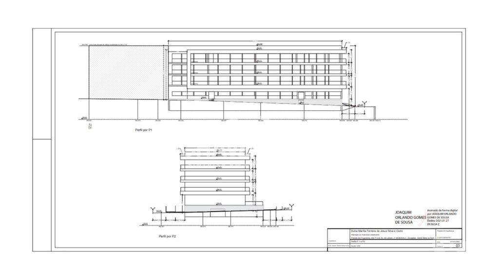 Terrenos Santa Maria da Feira - Fotos para Terreno para construção em altura c projeto aprovado em