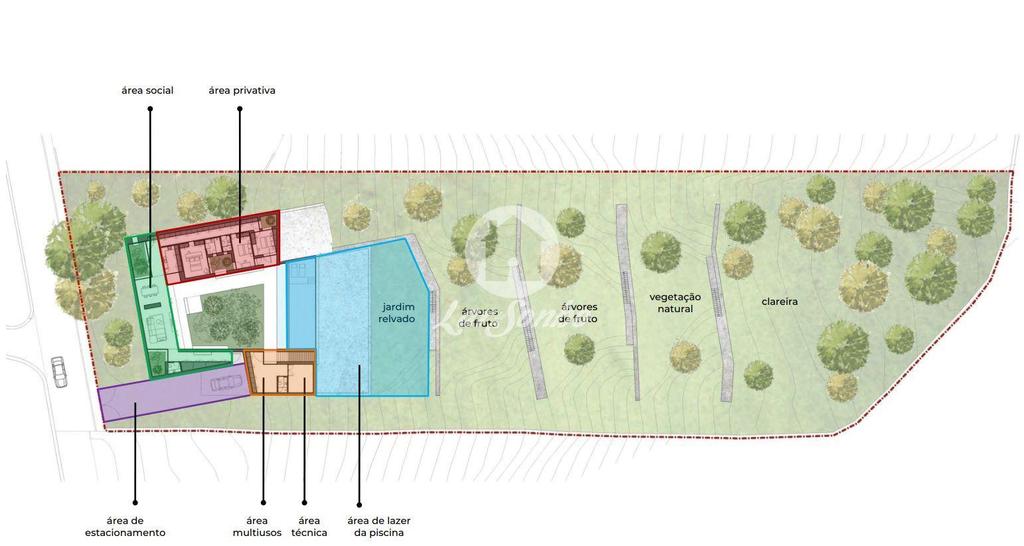 Terrenos Vila do Conde - Fotos para Terreno de 5.455m2, projeto aprovado p moradia térrea
