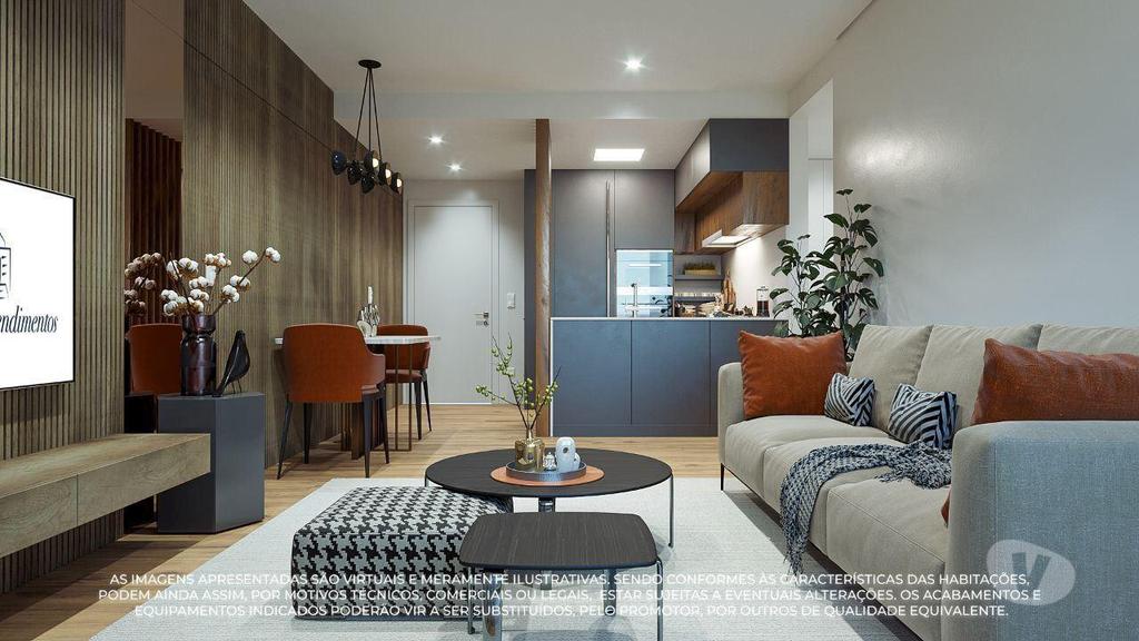 Apartamentos a venda Vila Nova de Gaia - Fotos para T1 no 1º piso, com varanda, Lugar de garagem. Canidelo Gardens