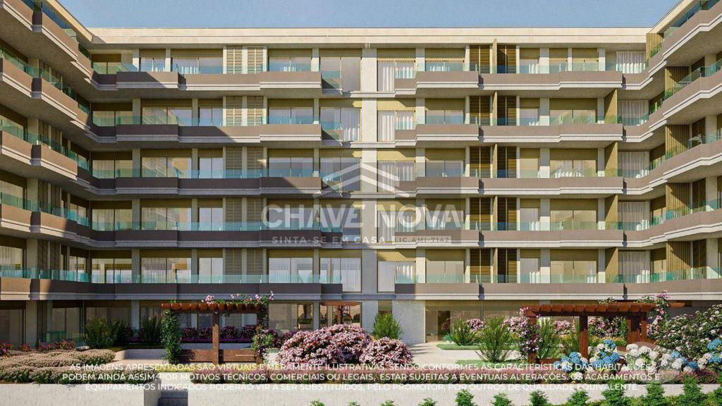 Apartamentos a venda Vila Nova de Gaia - Fotos para T1 no 1º piso, com varanda, Lugar de garagem. Canidelo Gardens