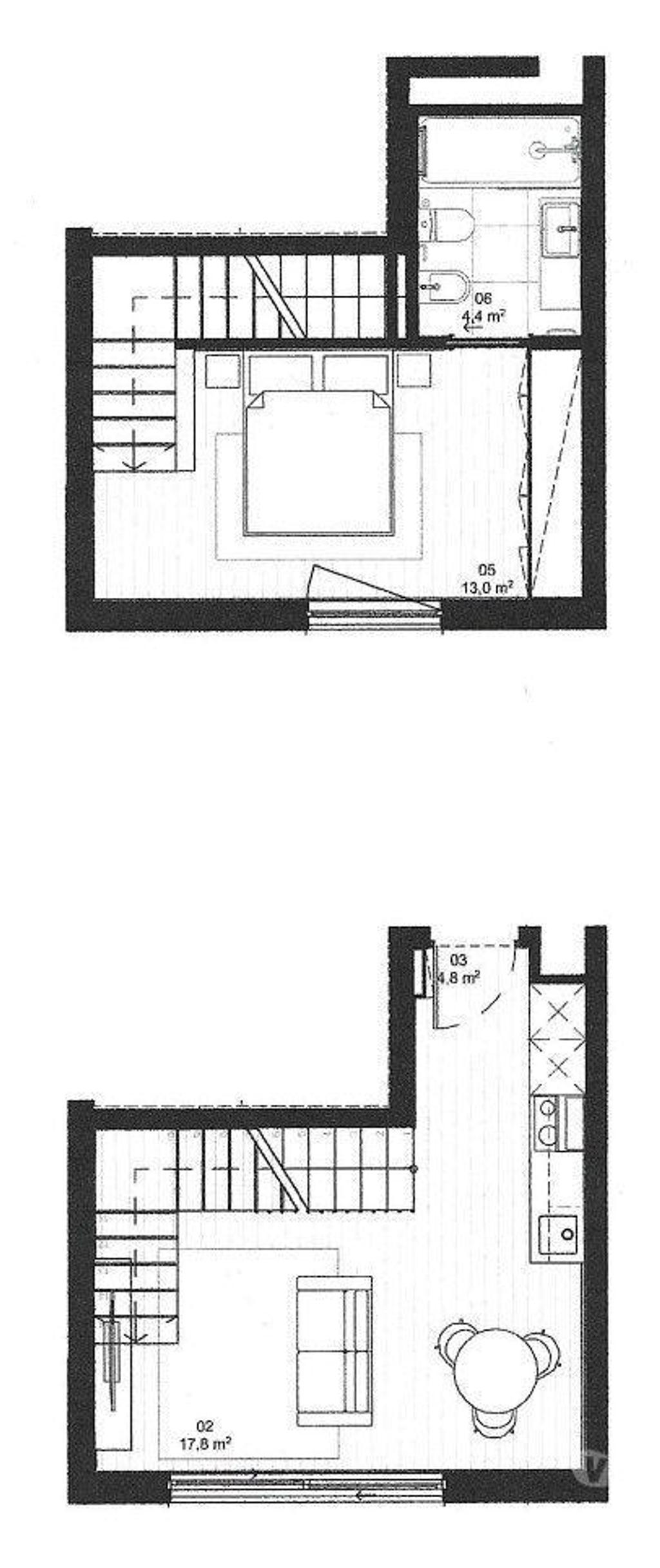 Apartamentos a venda Matosinhos - Fotos para Matosinhos-T1 Duplex - Matosinhos (016 24)