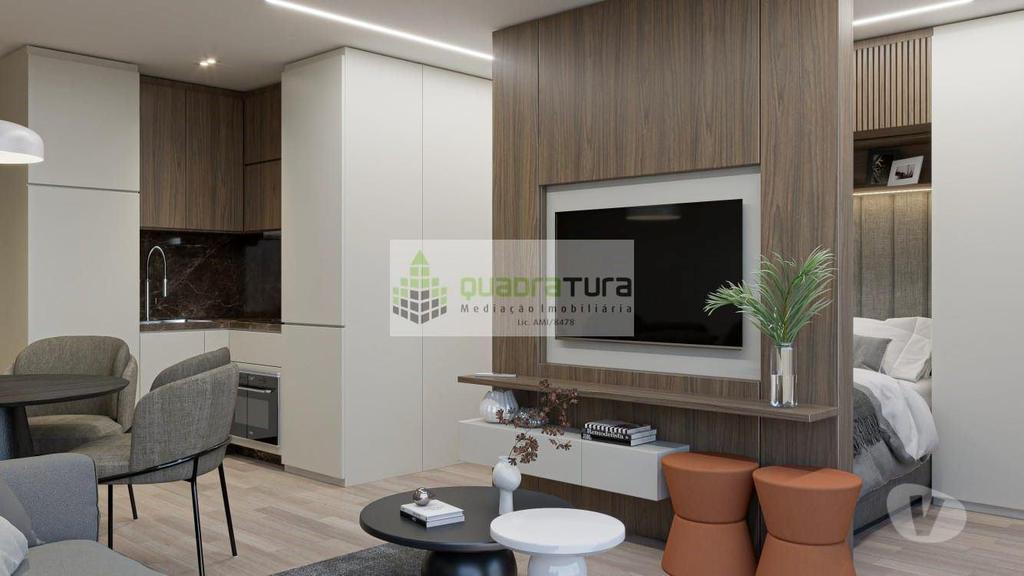 Apartamentos a venda Porto - Fotos para Apartamento T1 Duplex C 2 Varandas Edifício Egas Moniz (ED