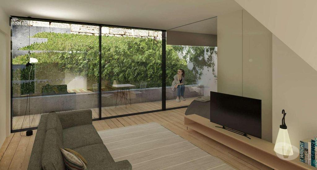 Apartamentos a venda Porto - Fotos para Fantástico apartamento T1 Mezzanine com vista rio (LUX 00003)