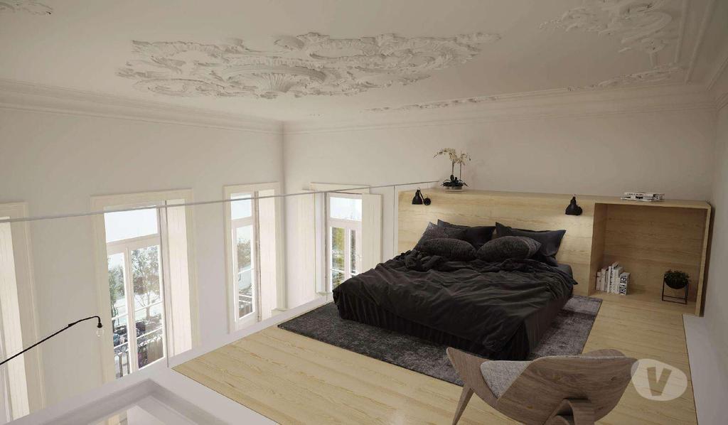 Apartamentos a venda Porto - Fotos para Fantástico apartamento T1 Mezzanine com vista rio (LUX 00003)