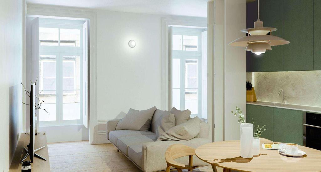 Apartamentos a venda Porto - Fotos para Fantástico apartamento T1 Mezzanine com vista rio (LUX 00003)