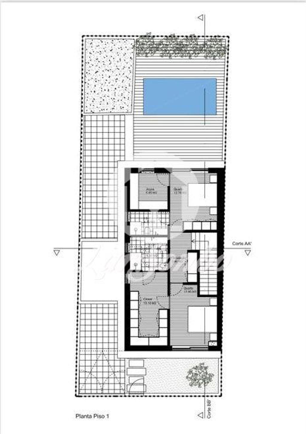 Terrenos Matosinhos - Fotos para Terreno com projeto aprovado para Moradia Geminada Tipo II perto