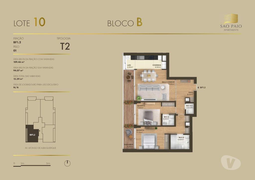 Apartamentos a venda Vila Nova de Gaia - Fotos para Apartamento T2 Novo - São Paio Apartaments L10 (Douro Marina)
