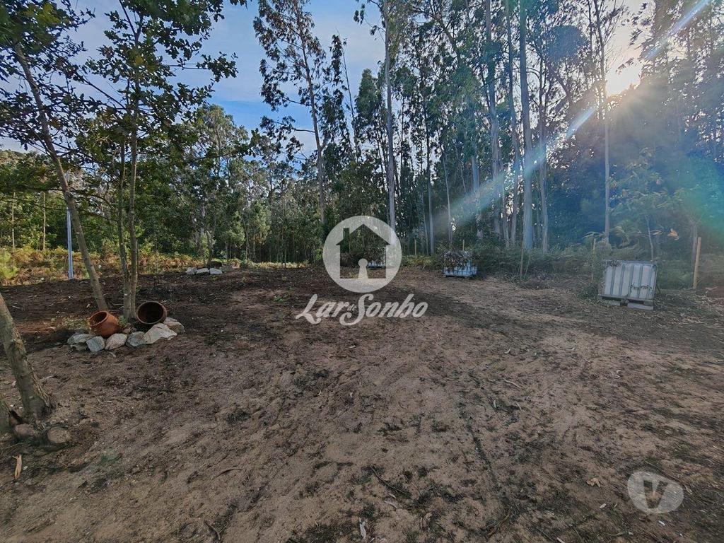 Terrenos Vila do Conde - Fotos para Terreno florestal vedado com 1.445m2 a 50m do metro de Mindelo,
