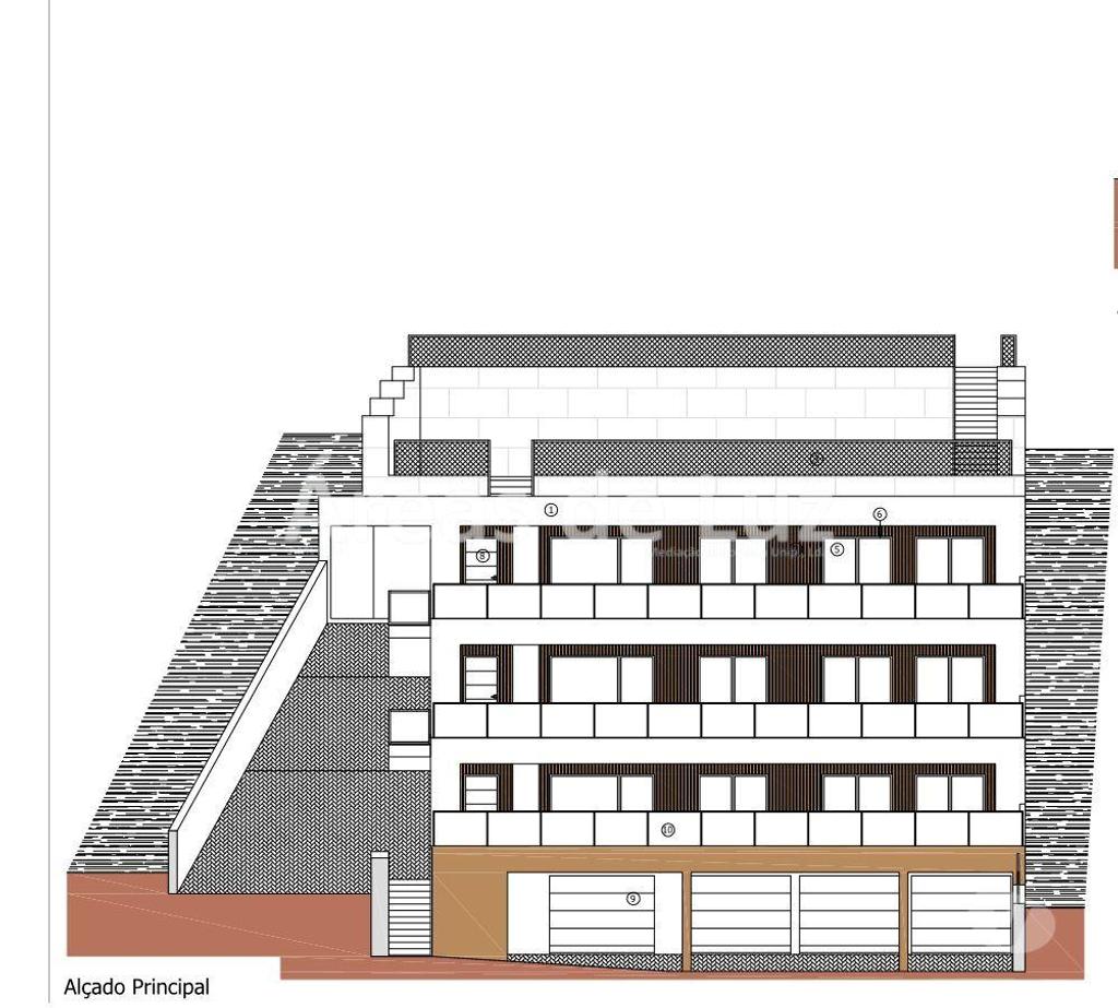 Terrenos Leiria - Fotos para Terreno com projeto para 3 Frações - Cortes, Leiria (S-A1010 24)