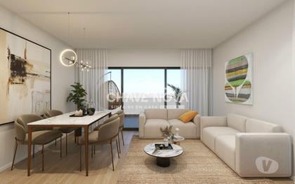 Casas a venda - Fotos para Apartamento T2 novo. Terraço 68 m². 2 Lg. Garagem. Pedrouços.