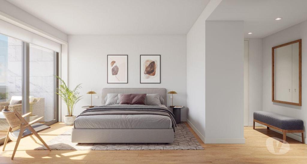 Apartamentos a venda Vila Nova de Gaia - Fotos para T3 com 3 varanda na margem Sul do rio Douro (AR 03463)