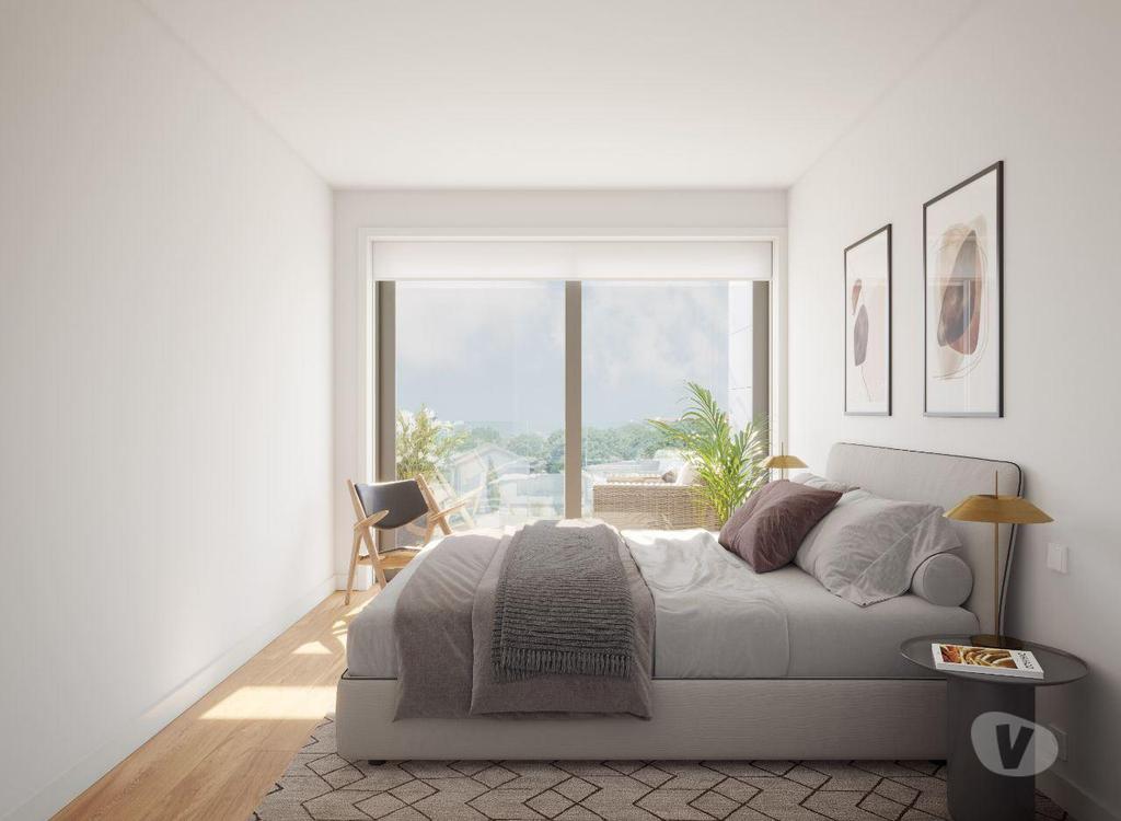 Apartamentos a venda Vila Nova de Gaia - Fotos para T3 com 3 varanda na margem Sul do rio Douro (AR 03463)