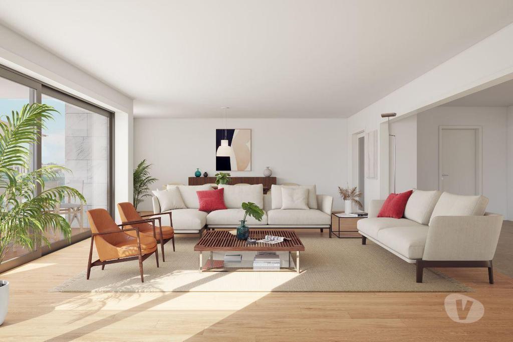 Apartamentos a venda Vila Nova de Gaia - Fotos para T3 com 3 varanda na margem Sul do rio Douro (AR 03463)