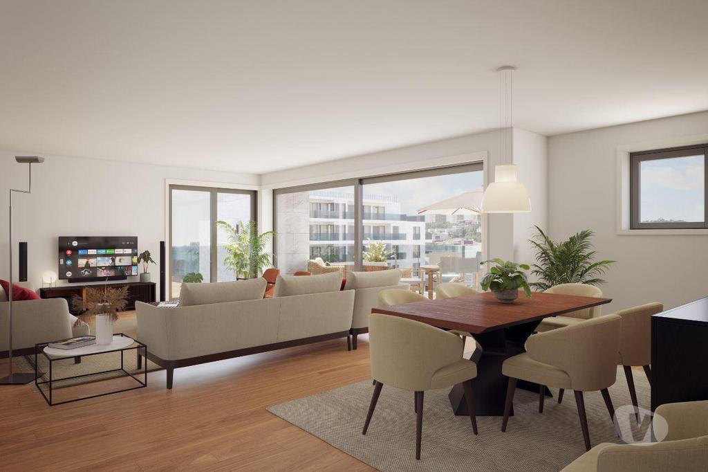 Apartamentos a venda Vila Nova de Gaia - Fotos para T3 com 3 varanda na margem Sul do rio Douro (AR 03463)