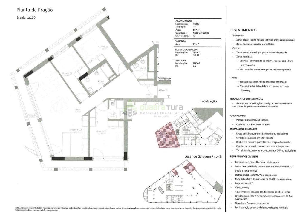 Apartamentos a venda Porto - Fotos para Apartamento T2+1 C Varanda (27m2) Lugar de Garagem e Arrumo