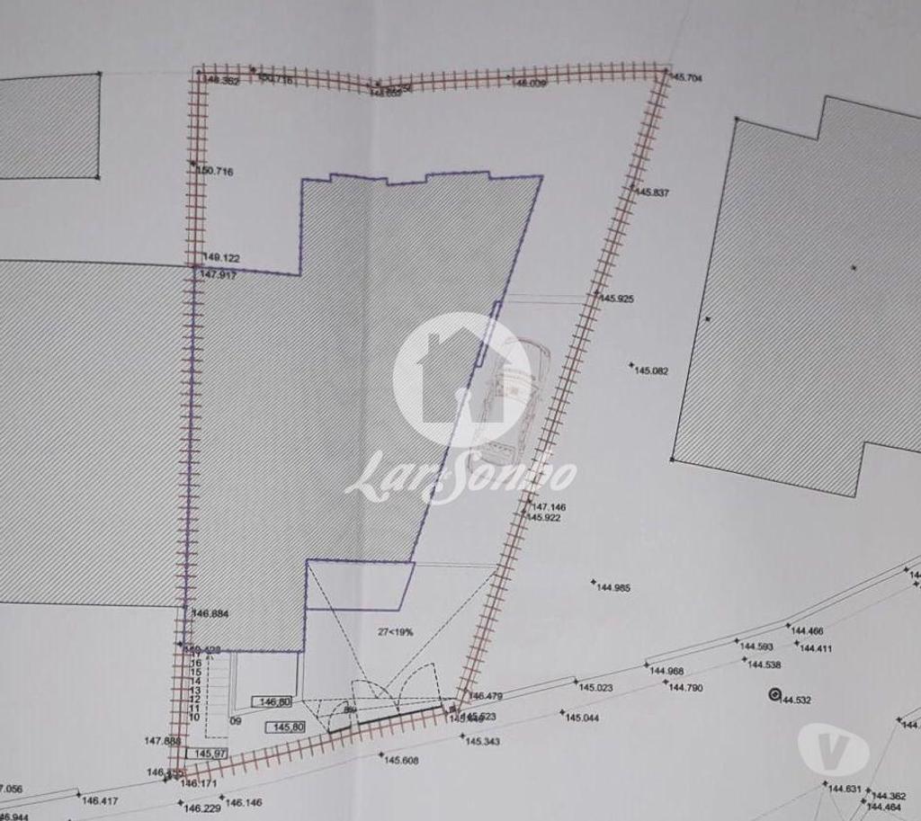 Terrenos Trofa - Fotos para Terreno de 275m2 com Projecto Aprovado para Andar Moradia com