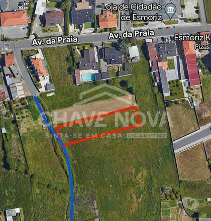 Terrenos - Fotos para Terreno à Venda em Esmoriz de 1600m2 Perto da Avenida da Praia