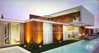 casas para vender - Fotos para Moradia nova 4 frentes T4+1 Térrea e Recuado com Piscina