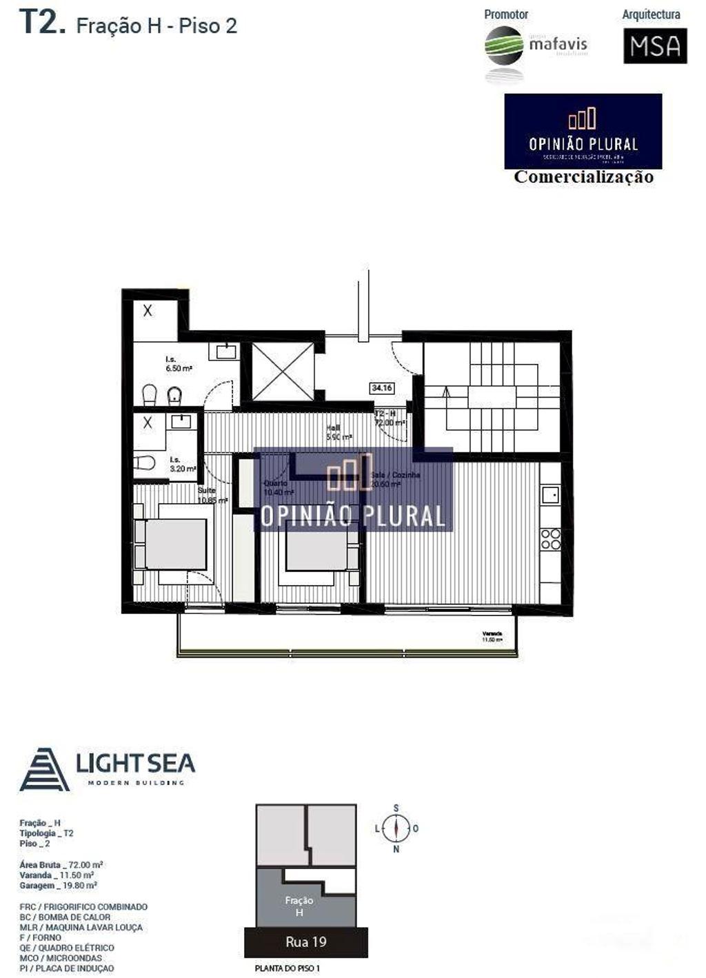 Apartamentos a venda Espinho - Fotos para Apartamento Tipologia T2 Novo com Varanda no Centro de Espinho